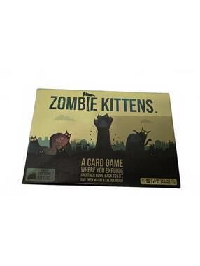 Zombie Kittens Card Game by Exploding Kittens (2022) Complete